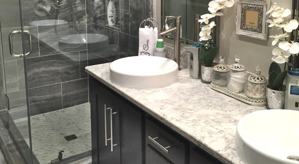 custom bathroom cabinets